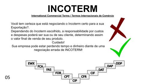 ETAPAS DA EXPORTAÇÃO