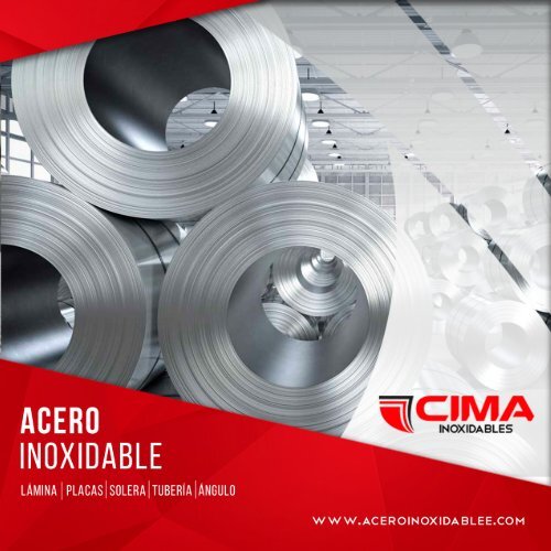 Brochure Cima Inoxidables 2018