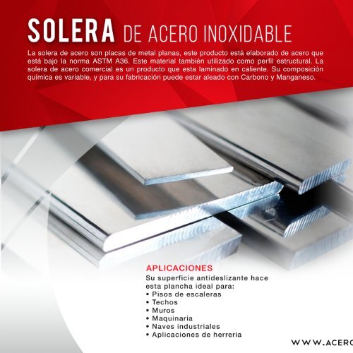 Brochure Cima Inoxidables 2018