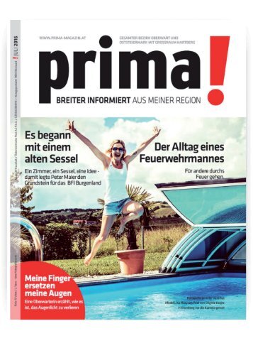 prima! Magazin – Ausgabe Juli 2016