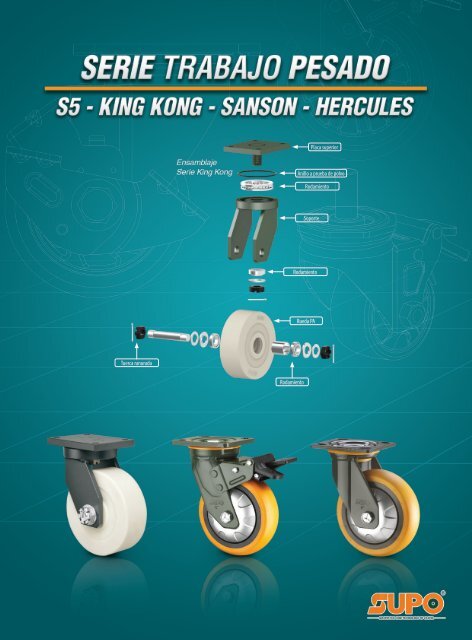 Catálogo Serie de Trabajo Pesado Ruedas Carbone
