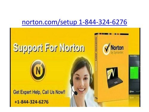 Norton My Account | 1 844-324-6276 | Norton com Setup