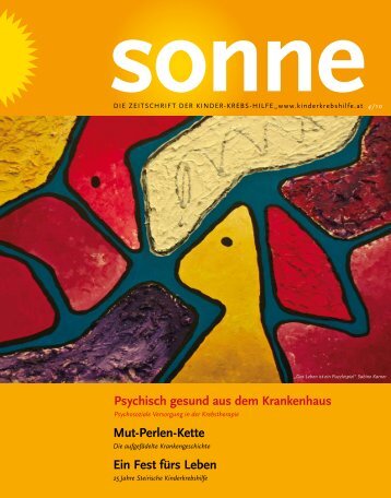 sonne - Österreichische Kinder-Krebs-Hilfe