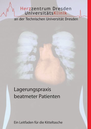 Lagerungspraxis beatmeter Patienten - Kardiologie Dresden