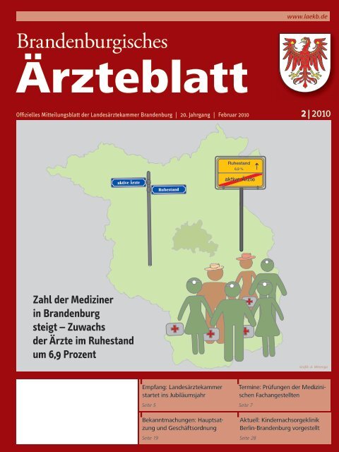 Ausgabe 02/2010 - Landesärztekammer Brandenburg