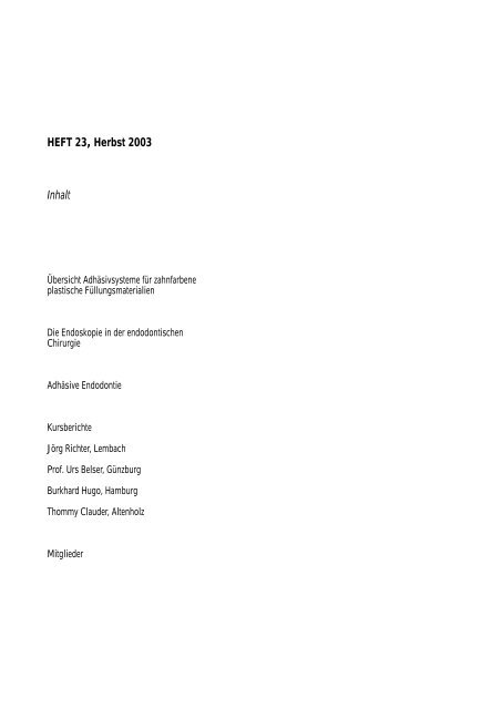 Heft 23 - Herbst 2003.pdf - Neue Gruppe