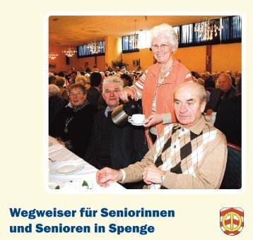 Wegweiser für Seniorinnen und Senioren in Spenge - Sen-Info
