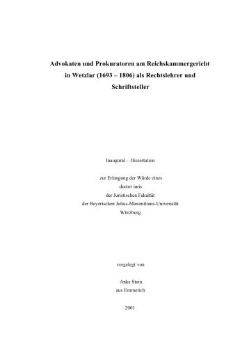 Dokument 1.pdf (582 KB) - OPUS - Universität Würzburg