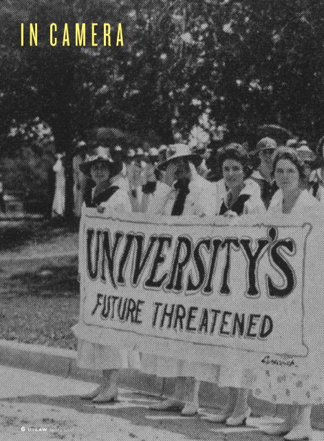 report celebrating 100 years womenat ut law - The University of ...