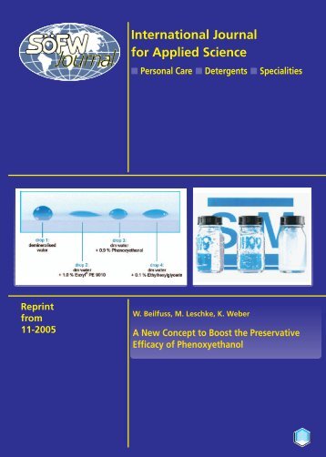 International Journal for Applied Science - Schülke & Mayr