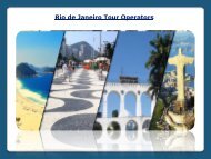 Rio de Janeiro Tour Operators