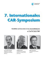 7. Internationales CAR-Symposium - SAP.com