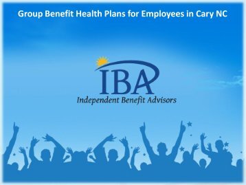 Group Benefit Health Plans for Employees in Cary NC