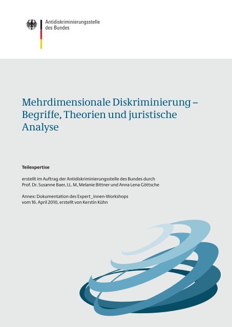 Mehrdimensionale Diskriminierung – Begriffe, Theorien und ...