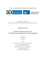 3.1 Partieller C-Präprozessor - Fachbereich Mathematik und Informatik