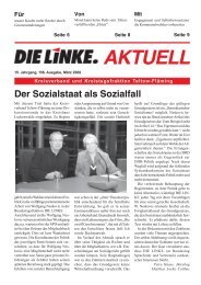 Ausgabe März 08 - DIE LINKE. Teltow-Fläming