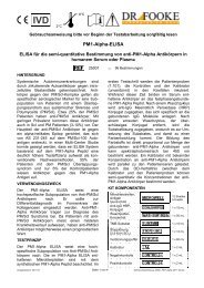 IVD - DR. FOOKE Laboratorien GmbH