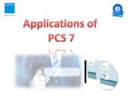 Applications of PCS 7