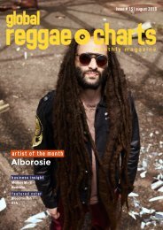 Global Reggae Charts - Issue #15 / August 2018