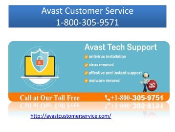 Avast Customer Service 1-800-305-9571