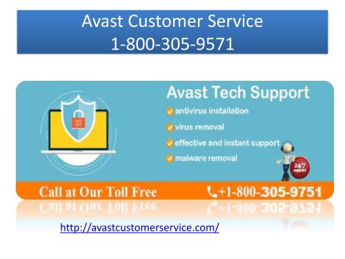 Avast Customer Service 1-800-305-9571