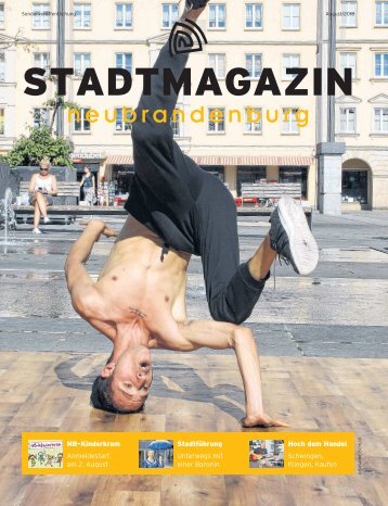 Stadtmagazin August 2018