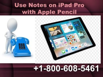 Use Notes on iPad Pro with Apple Pencil