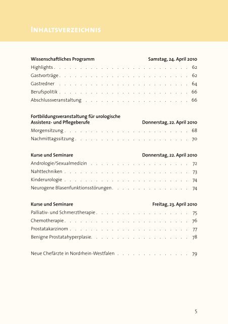 Wissenschaftliches Programm - Klinikum Dortmund