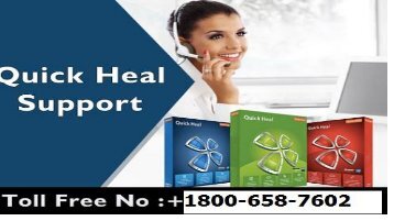 Quick Heal Customer 1800-658-7602 Service Number 