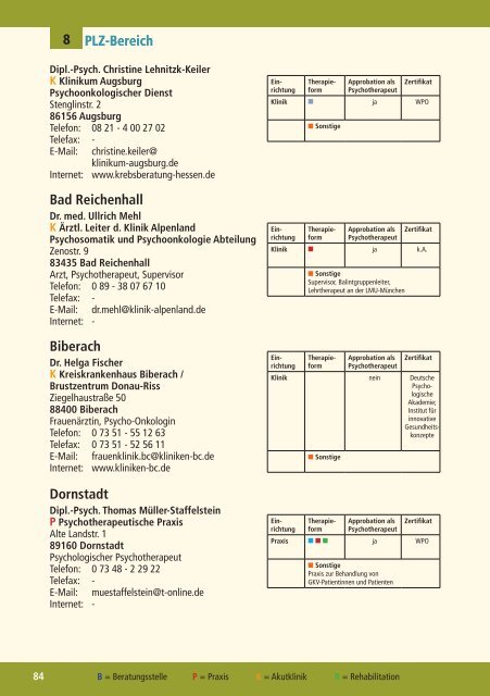 Sprechstunde für die Seele - GSK Onkologie