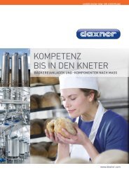 DAXNER FOLDER - Kompetenz bis in den Kneter