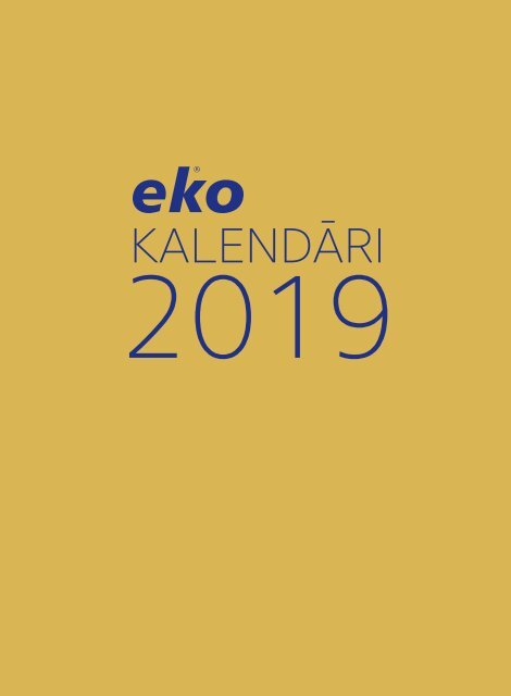 Kalendāri 2019