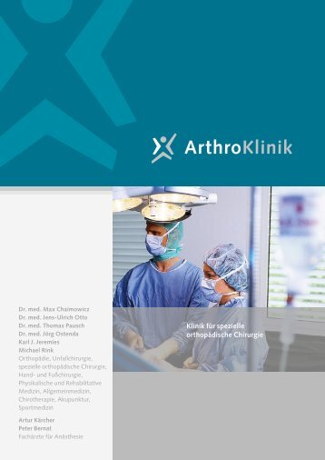Klinik ik ik Arthro ArthroKlinik - ArthroKlinik Augsburg