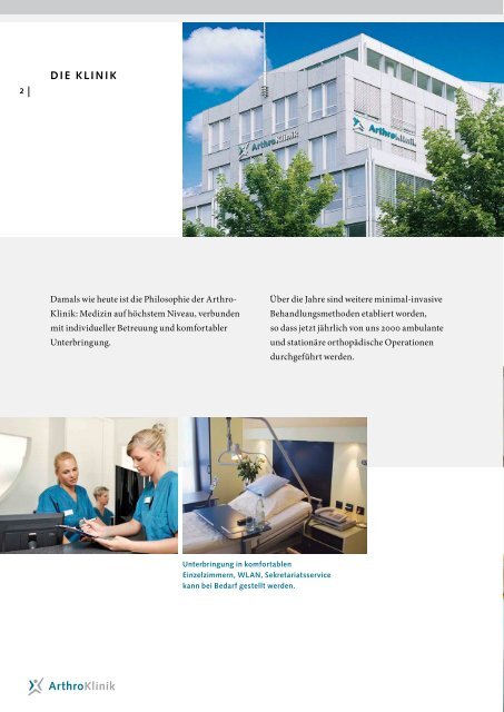 Klinik ik ik Arthro ArthroKlinik - ArthroKlinik Augsburg