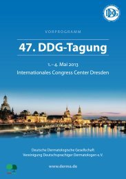 47. DDG-Tagung - Derma.de