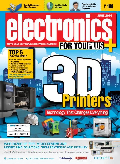 Electronics For You Plus - June 2014 IN