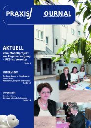 Praxisjournal Mai 2004 (pdf-Datei 1,6 MB - Praxisklinik Sudenburg