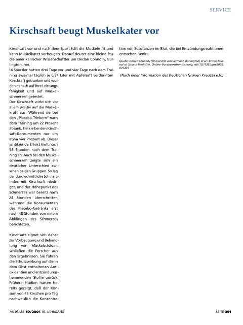 Ärzteblatt Oktober 2006 - Ärztekammer Mecklenburg-Vorpommern