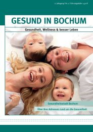 Gesund in Bochum 2009 - kvwl-consult