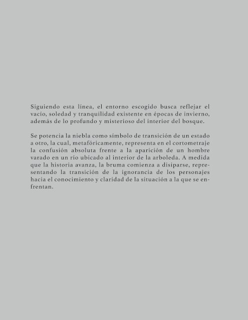 Libro de Arte de "La Densidad de la Niebla"