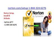 Norton.com/Setup | 1 844-324-6276 | Norton online security