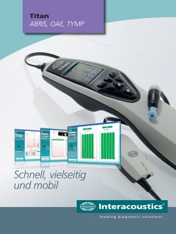 Technische Daten - Interacoustics