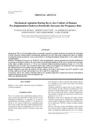 Mechanical Agitation During the in vitro Culture of Human ... - Xceltis