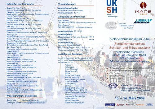 FLYER 09-3-Arthroskopie-Kurs.indd - Doktor Frank Pries