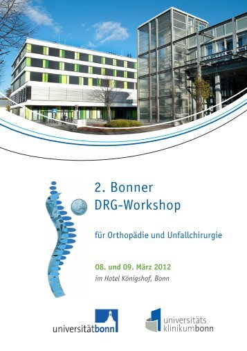 2. Bonner DRG-Workshop - Klinik für Orthopädie und Unfallchirurgie ...