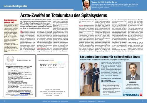 Gesamte Ausgabe als PDF-Datei herunterladen - Ärztekammer für ...