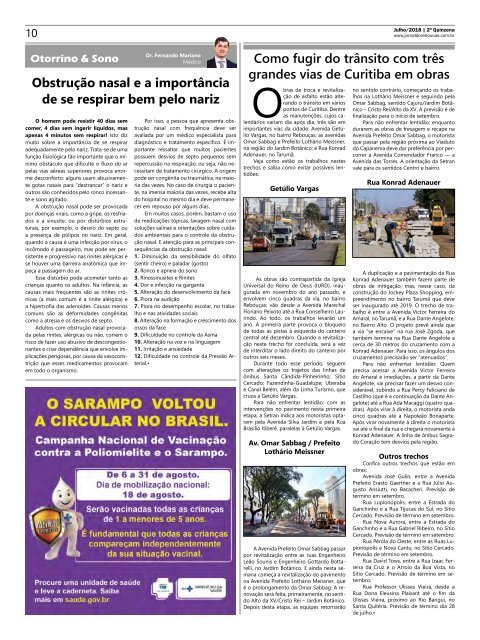  Jornal do Rebouças - 2a. Q - Julho 2018