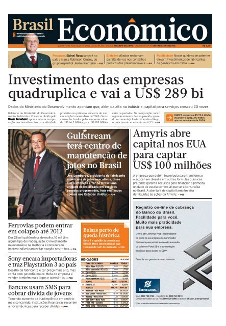 empresas - Brasil Econômico