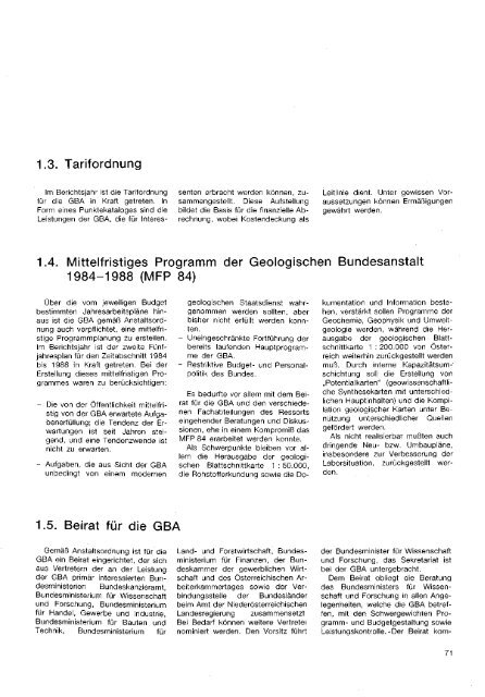 1985 - Geologische Bundesanstalt