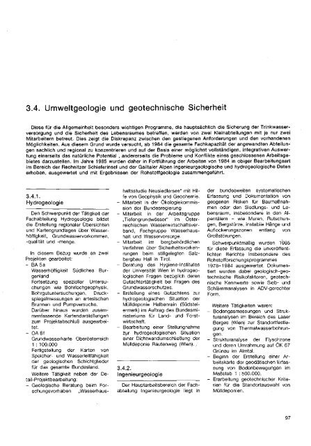 1985 - Geologische Bundesanstalt